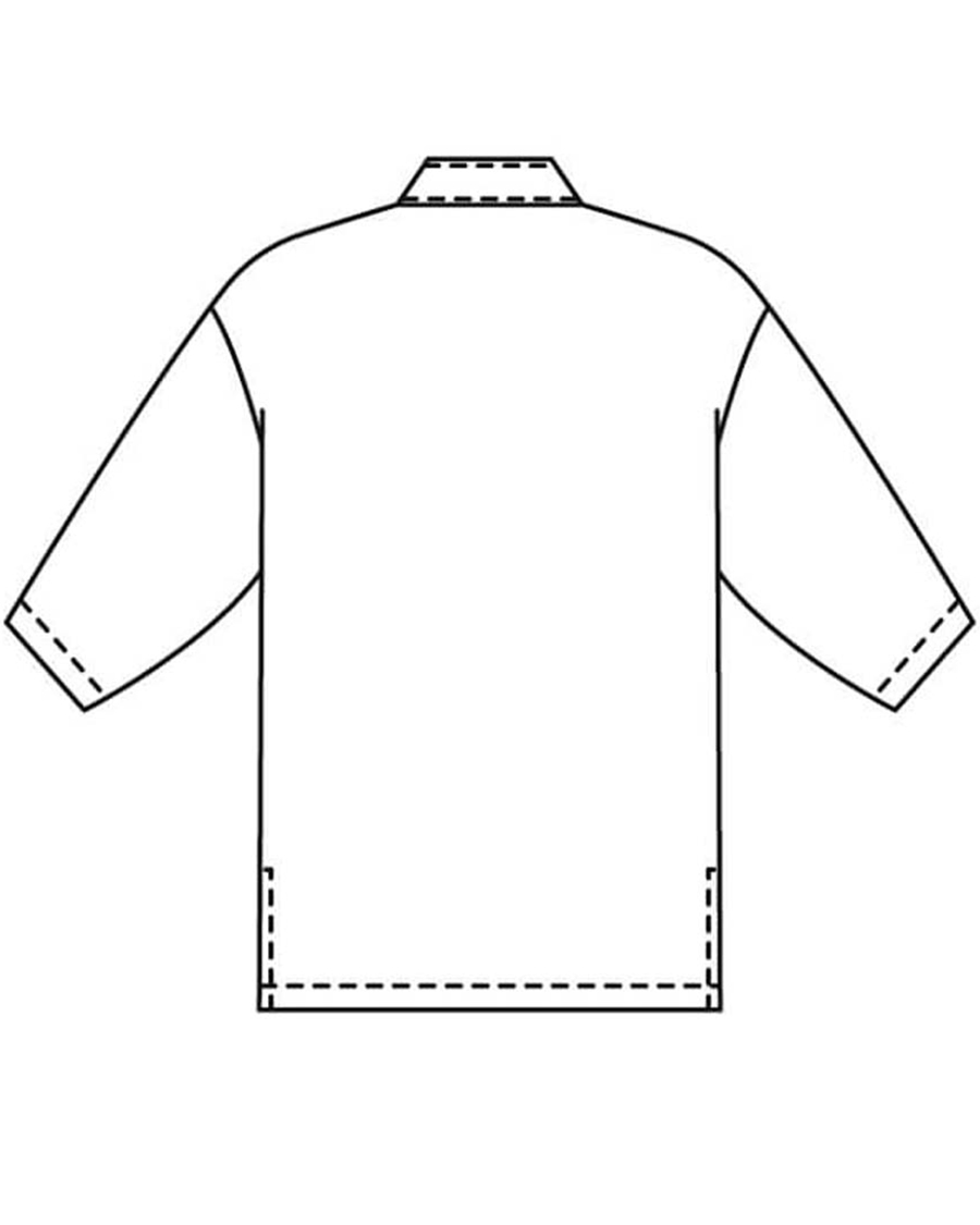 男女兼用作務衣(上着・藍) | ユニフォーム総合メーカーのサーヴォ公式 